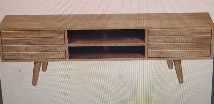 میز تی وال پایه دار